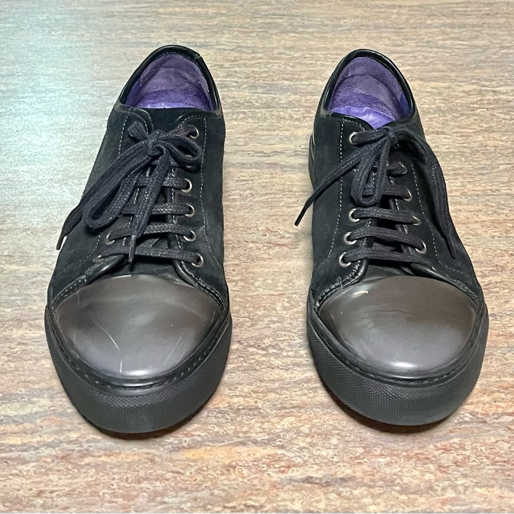Noah Waxman Gotham II suede and leather sneakers